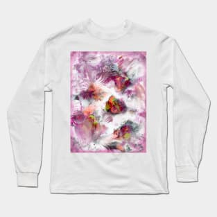 Pink splash Long Sleeve T-Shirt